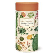 Cacti & Succulents Vintage Puzzle