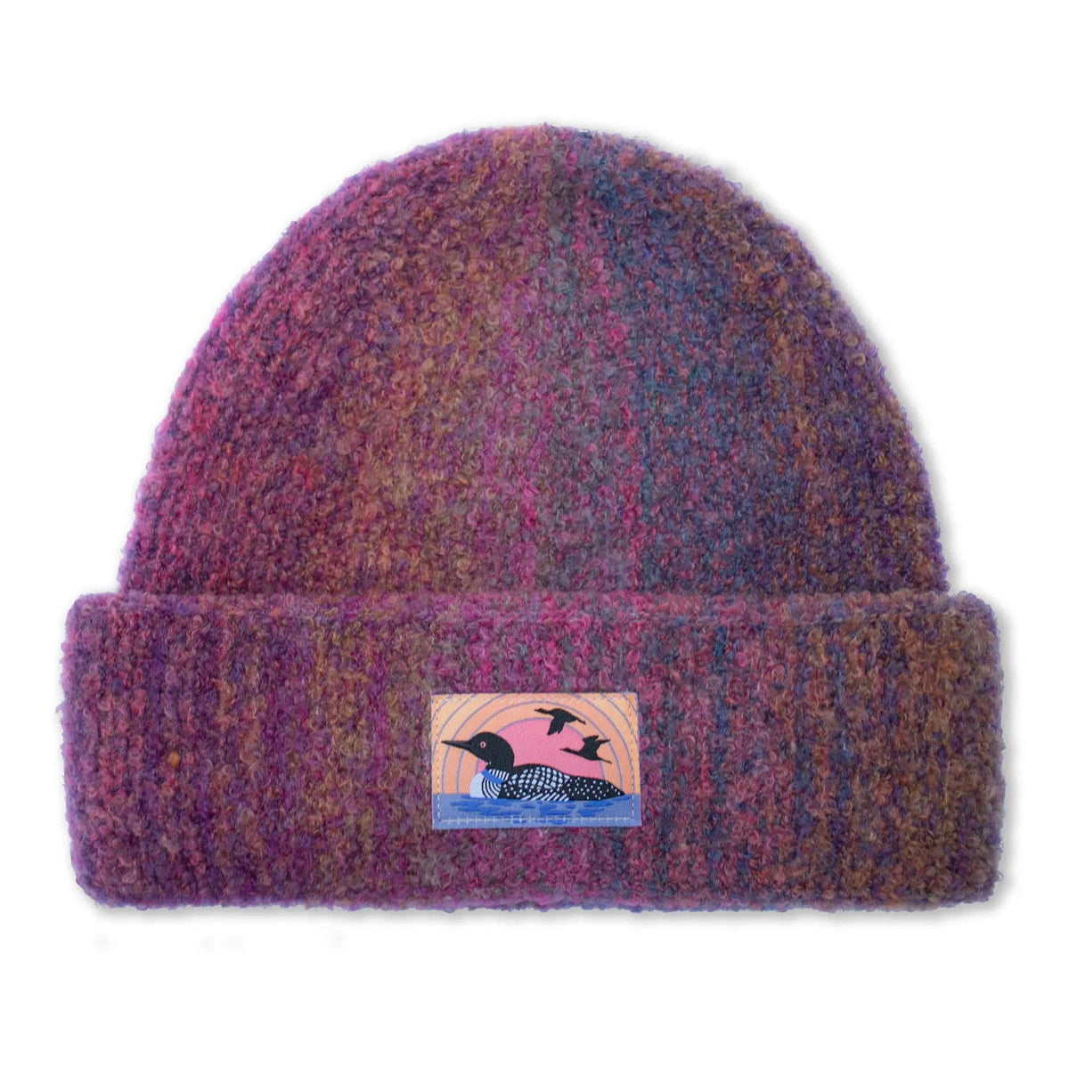 Sunset Loon Knitted Beanie