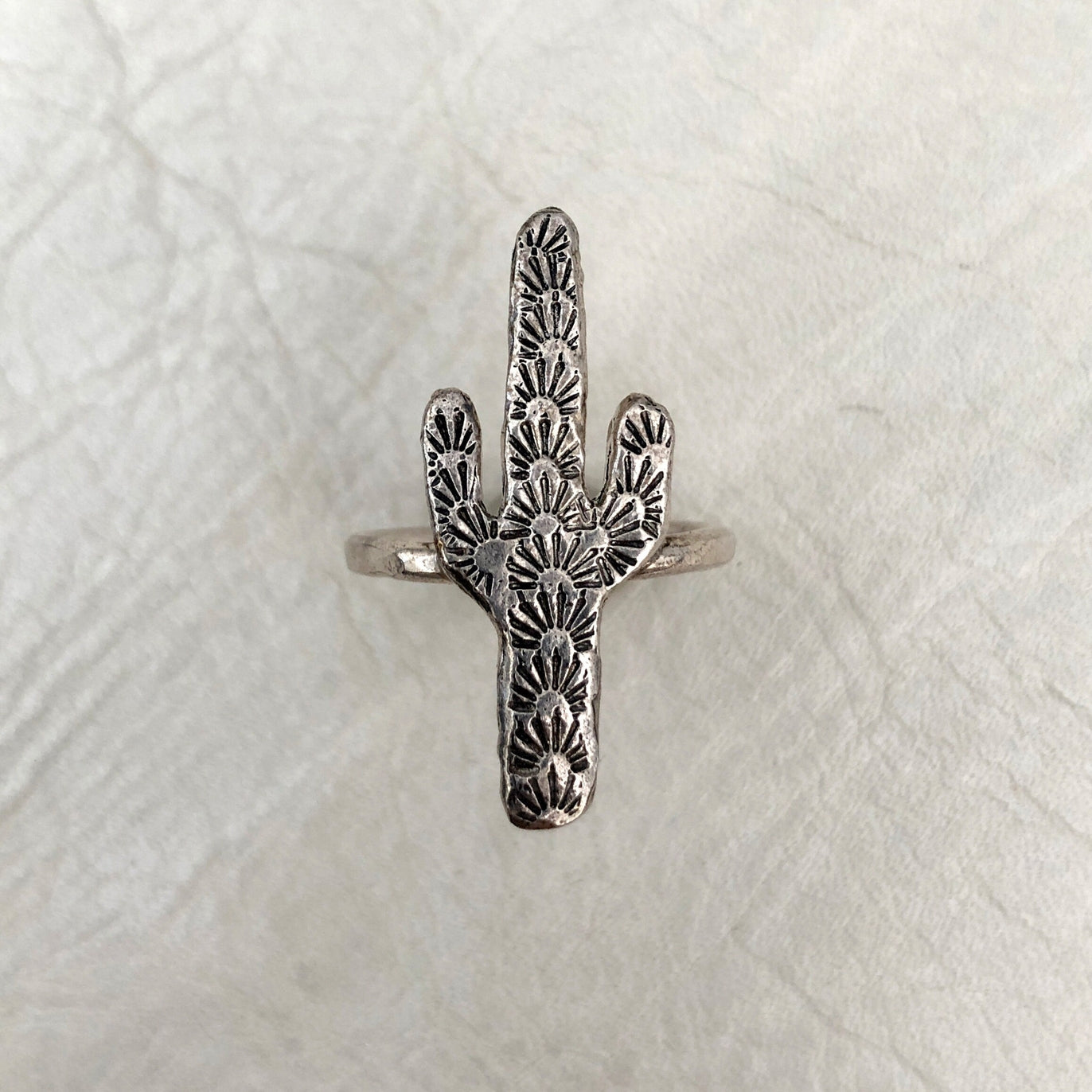 Saguaro Cactus Ring
