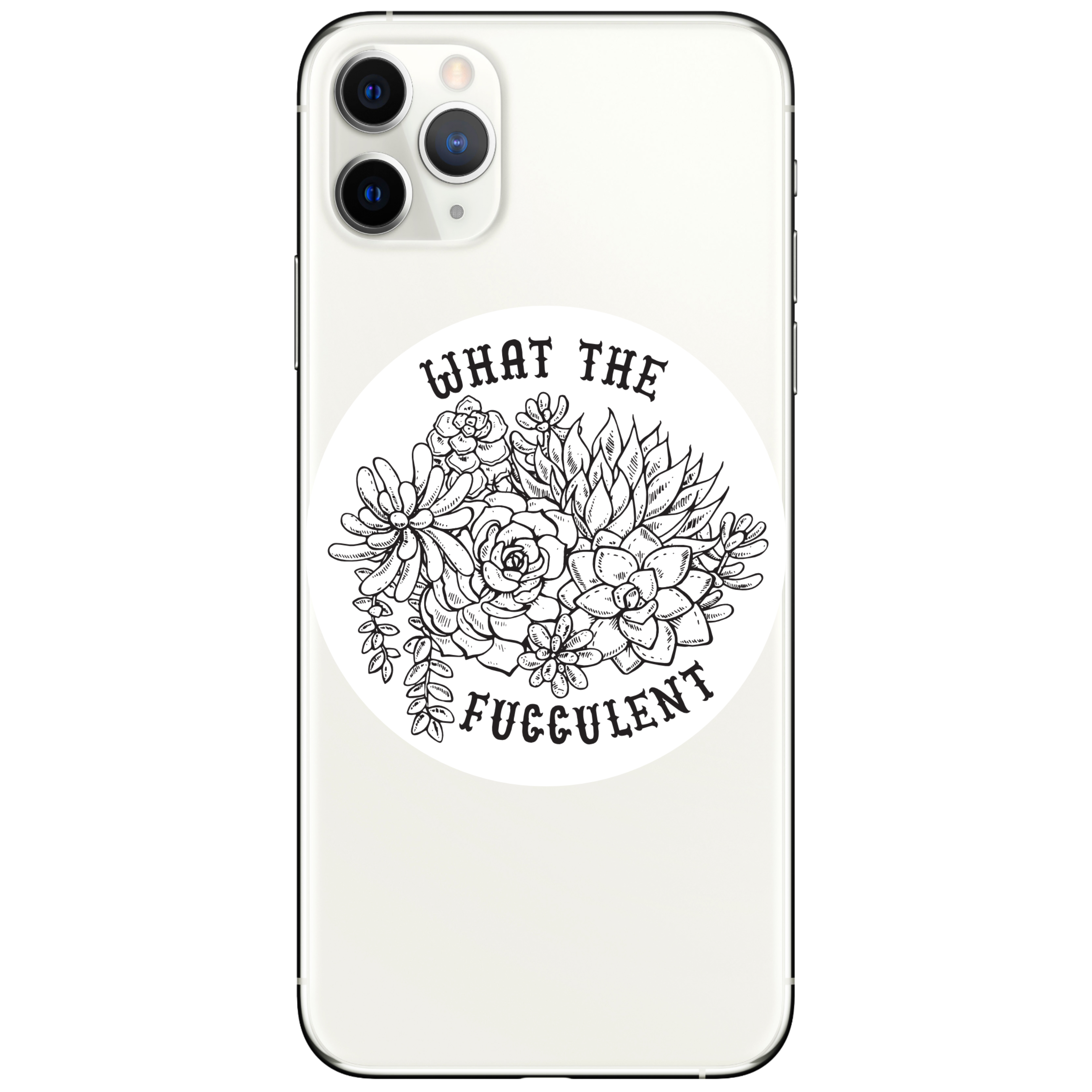 WTF Succulent Sticker