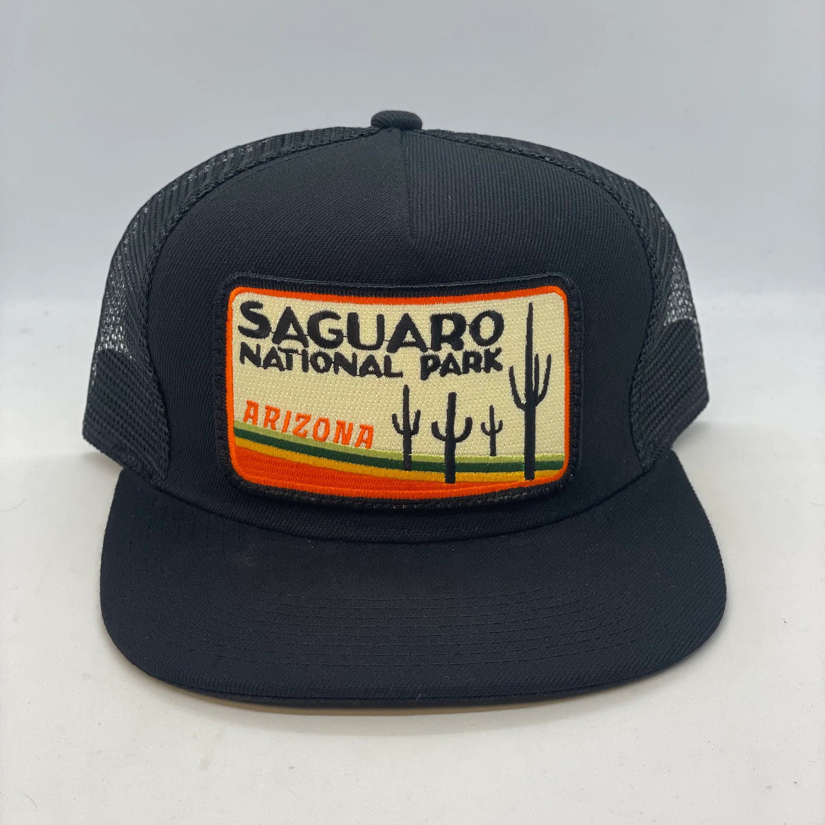 Saguaro National Park Pocket Flat Brim Trucker