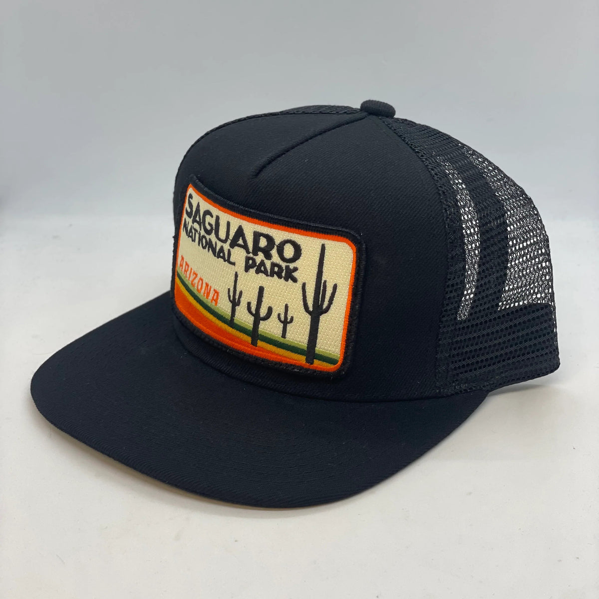 Saguaro National Park Pocket Flat Brim Trucker