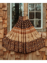 Desert Solstice Tiered Maxi Skirt