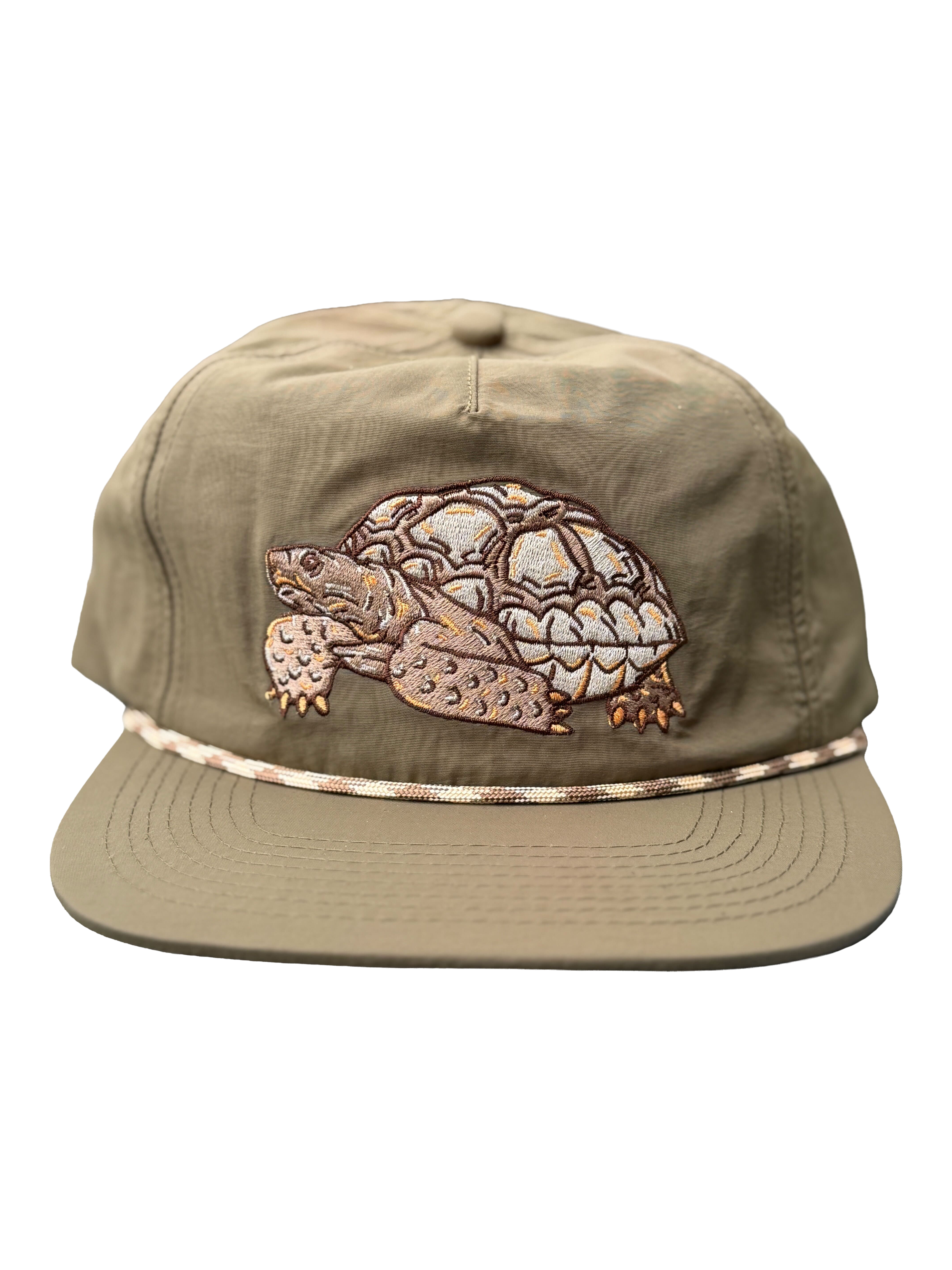 Gopher Tortoise Flat Brim Hat
