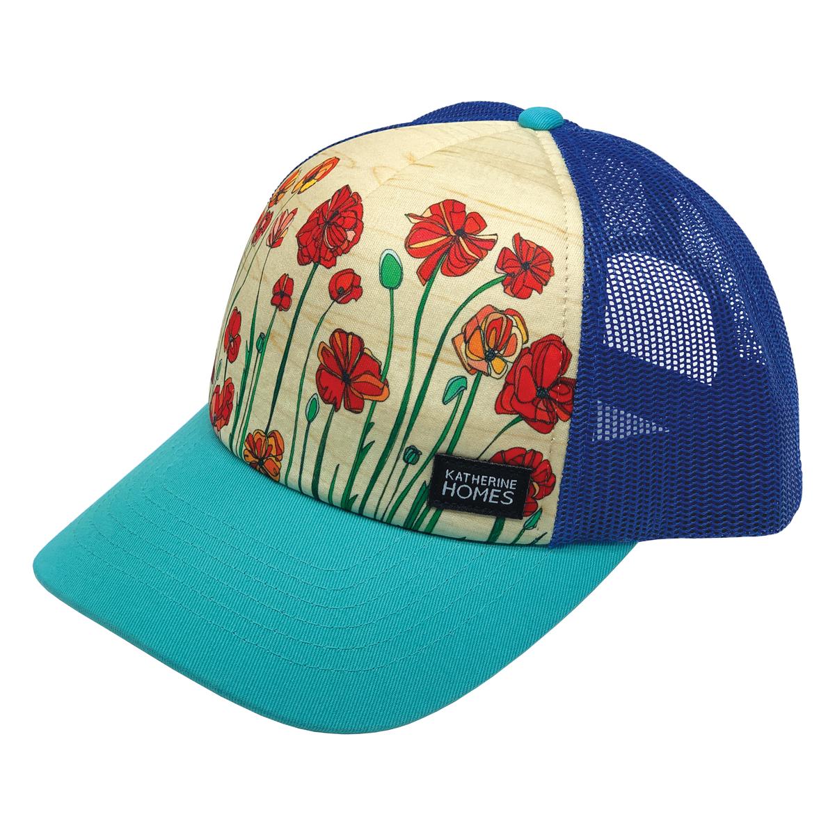 Poppy Fields Trucker