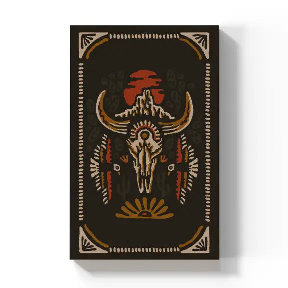 Desert Skull Kraft Layflat Notebook