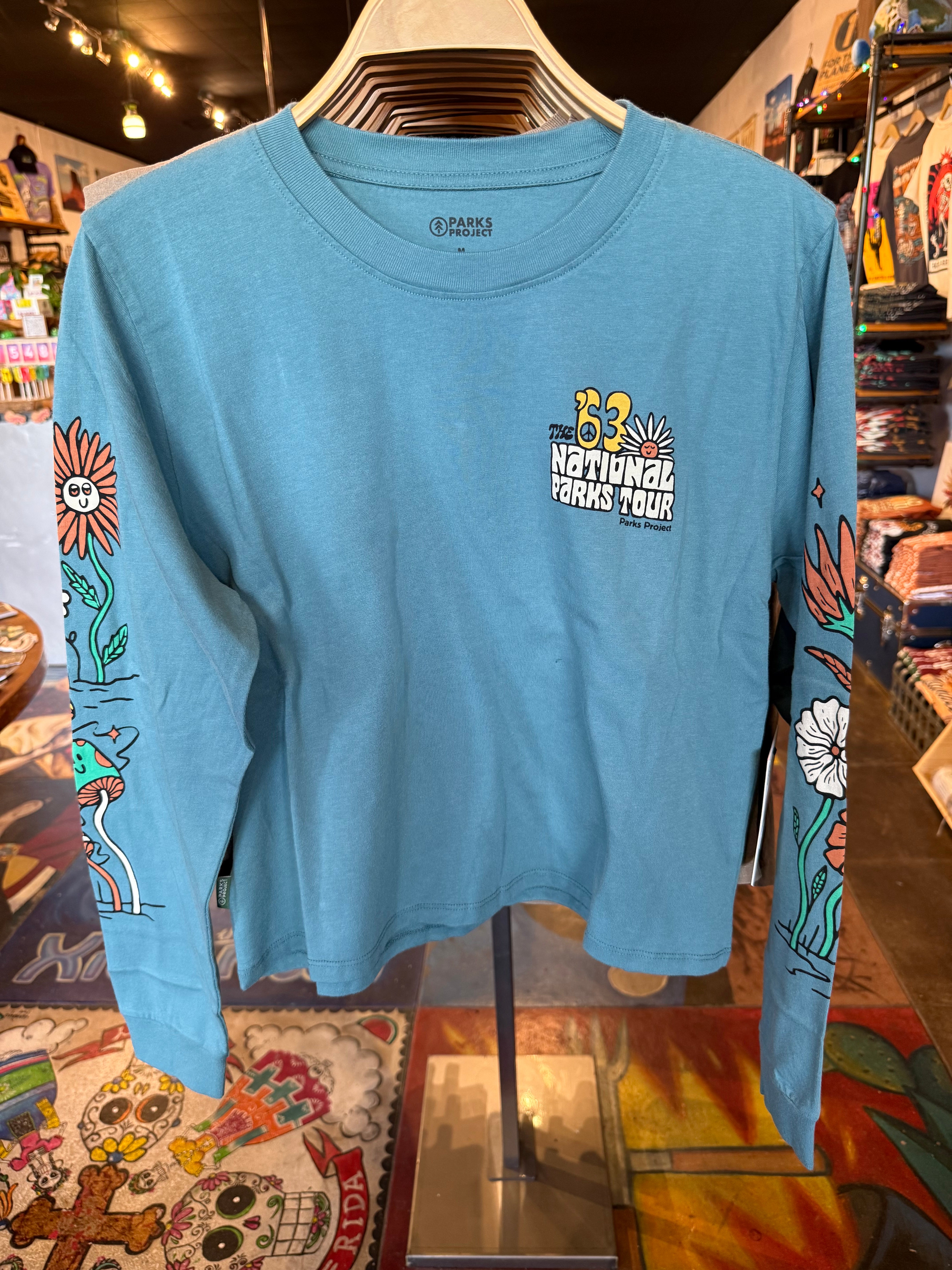 '63 National Parks Boxy Long Sleeve Tee