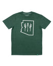 AZ Wilderness Tee - Forest Green