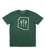 AZ Wilderness Tee - Forest Green