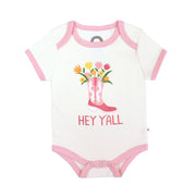 Hey Y'all Ringer Onesie