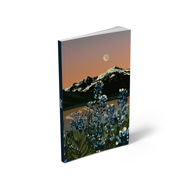 Lupines  Soft Touch Classic Layflat Notebook Journal