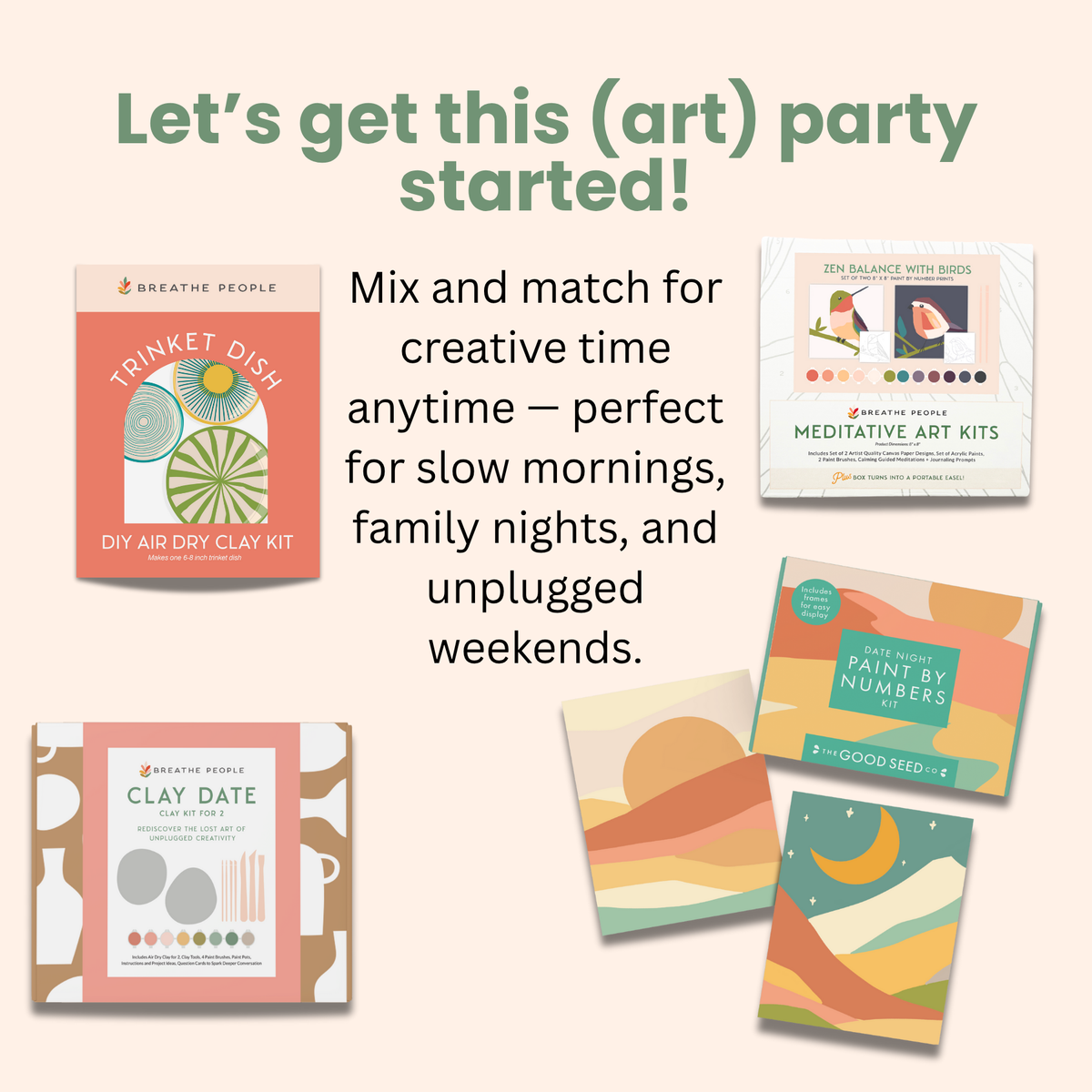 All-In-One Beginner Watercolor Paint Set - Ladybug