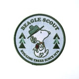 Hugging Trees Snoopy Scout Patch