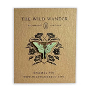 Luna Moth Enamel Pin
