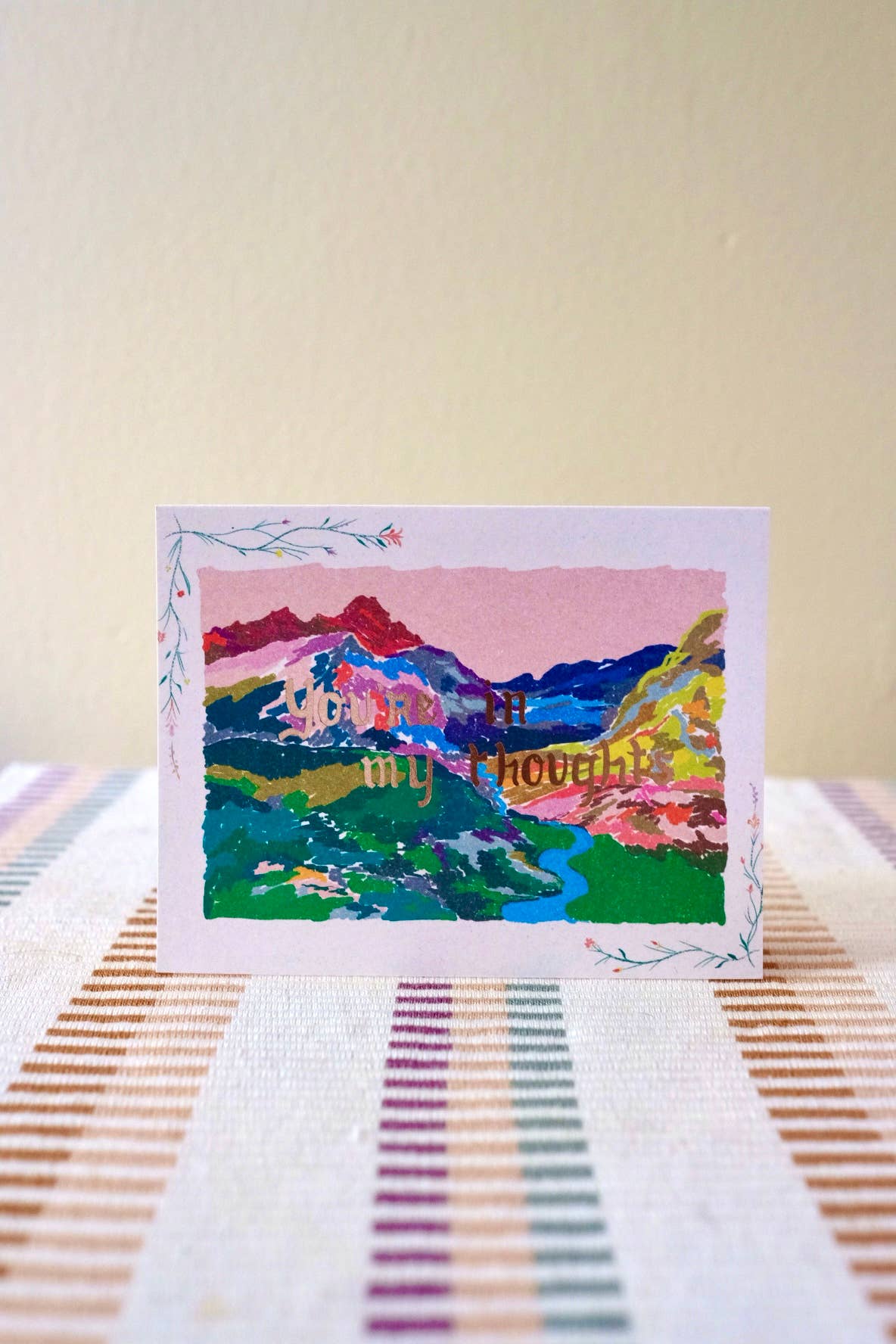 You're In My Thoughts Card