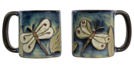 Dragonflies Round Stoneware Mug