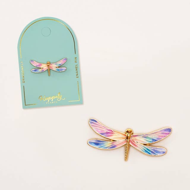 Pastel Dragonfly Pin