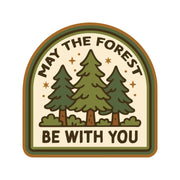 May The Forest Be With You Sticker