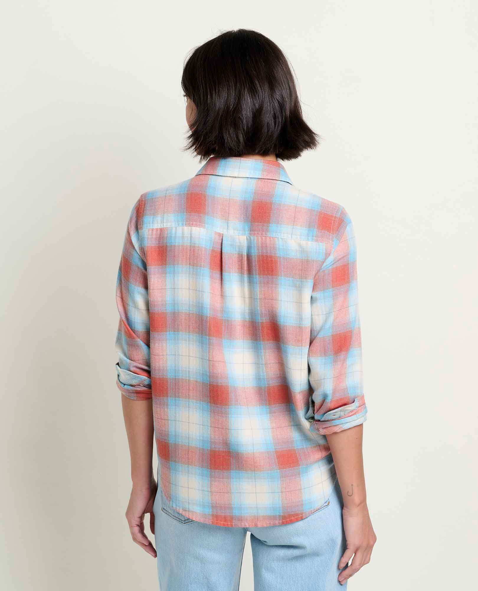 Re-Form Long Sleeve Shirt - Almond Pattern