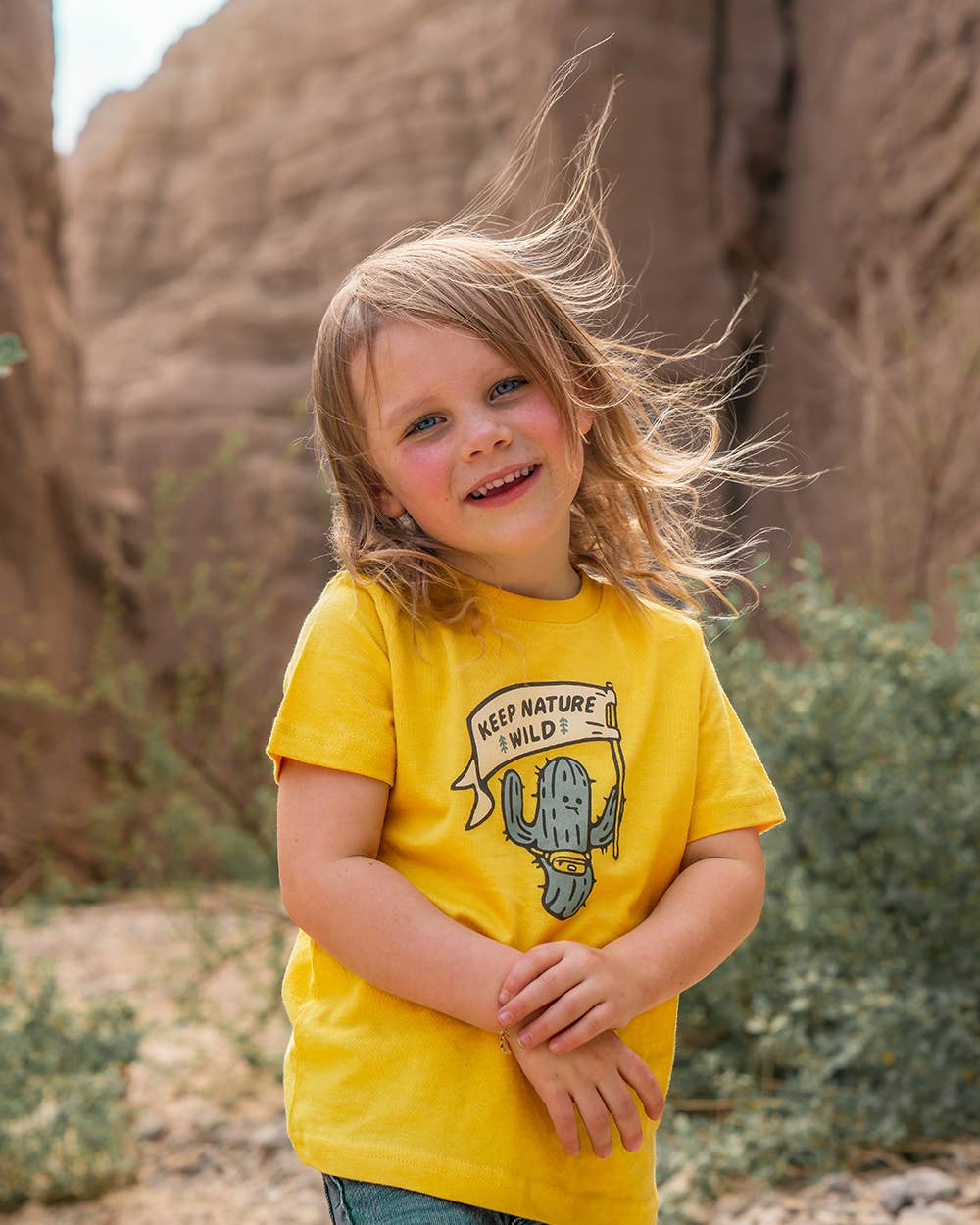Happy Camper Saguaro Toddler Tee