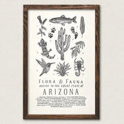 Arizona Field Guide Print - 11 x 17