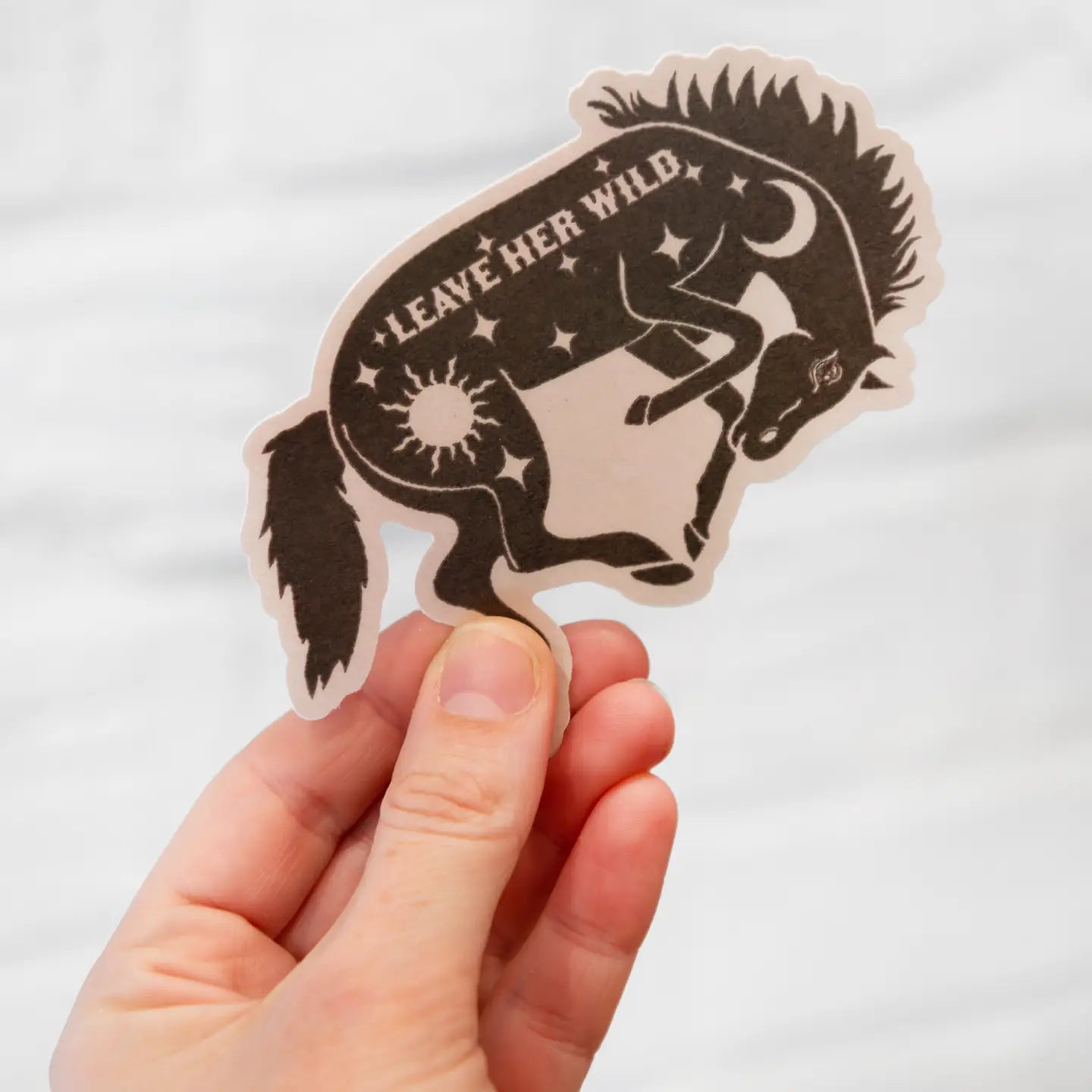 Leave Her Wild Sticker