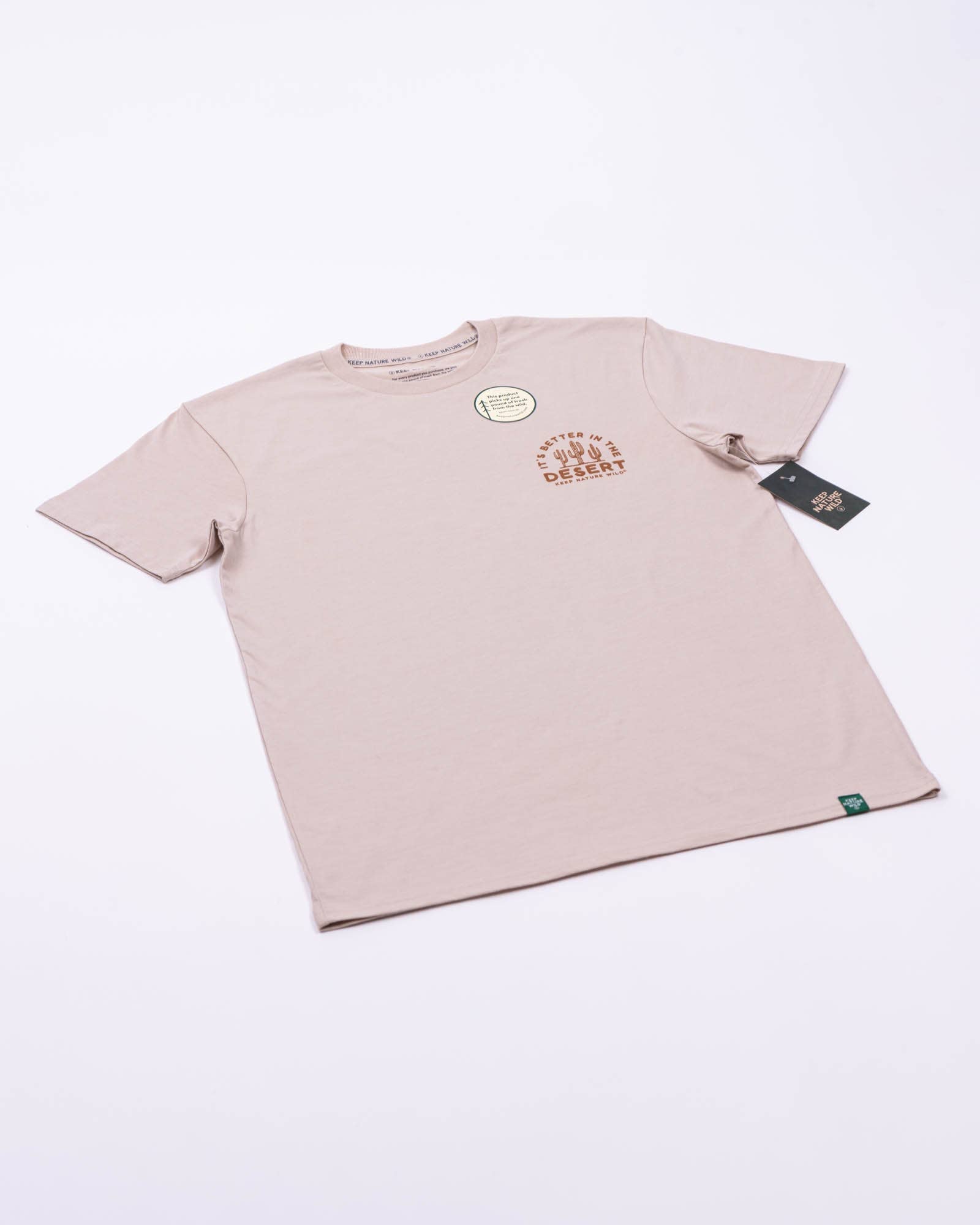 Better in the Desert Unisex Tee - Heather Tan