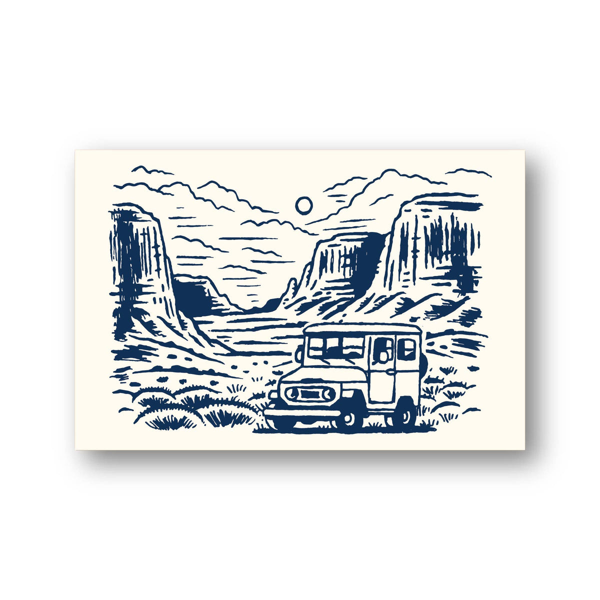 Desert Cruiser Postcard 