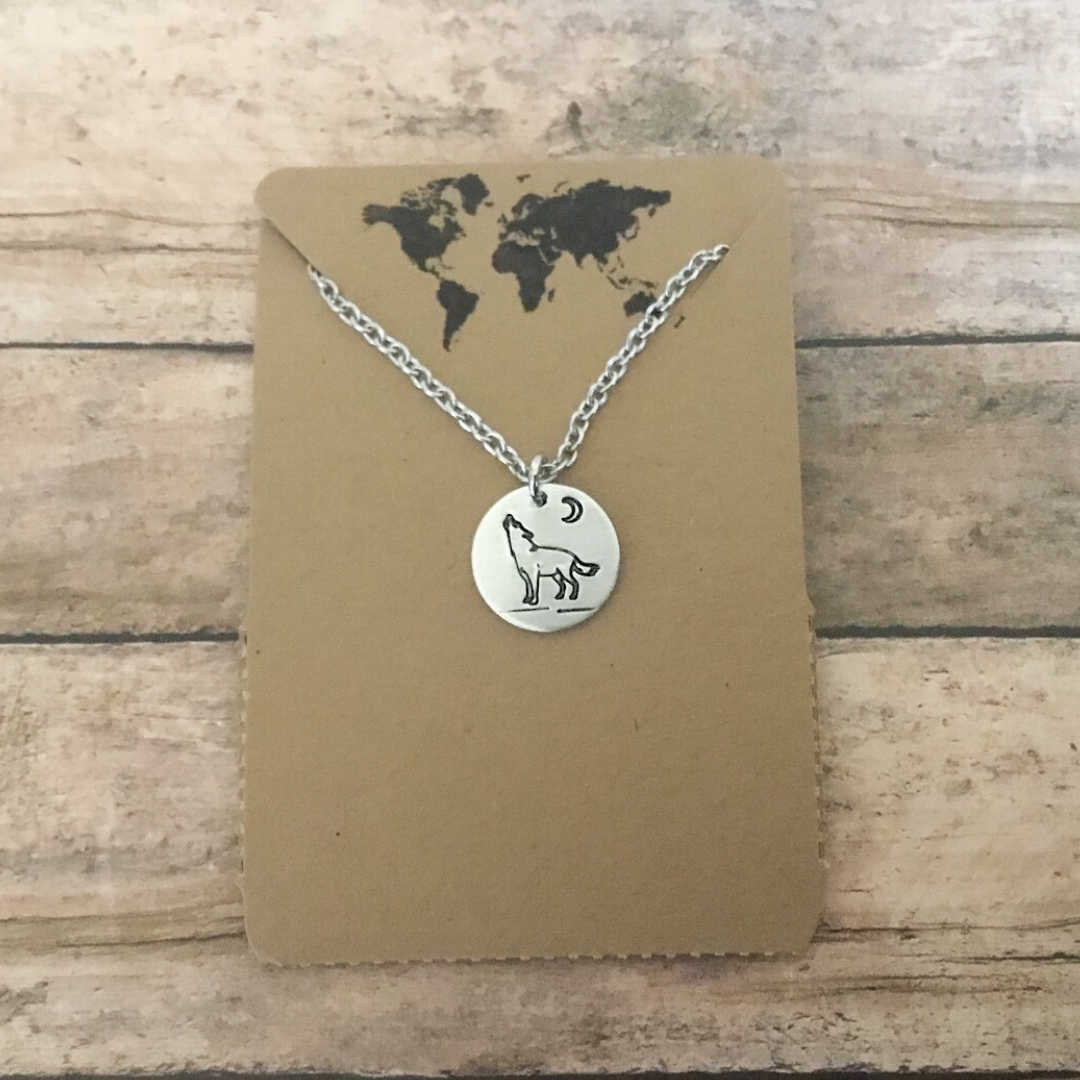 Howling Wolf Necklace