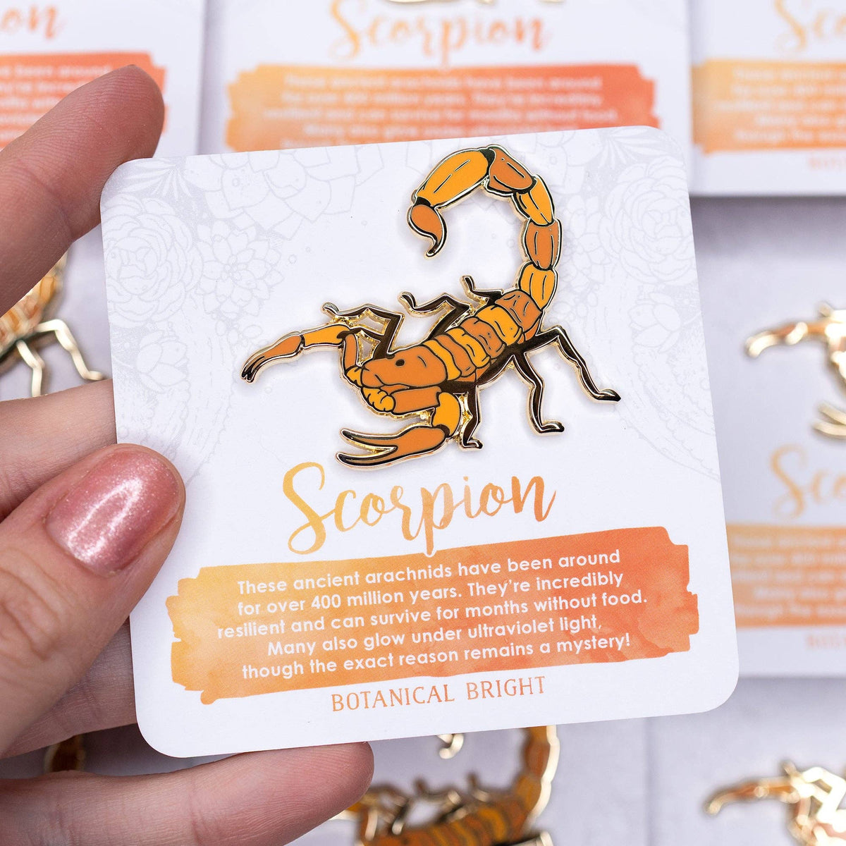 Scorpion Enamel Pin