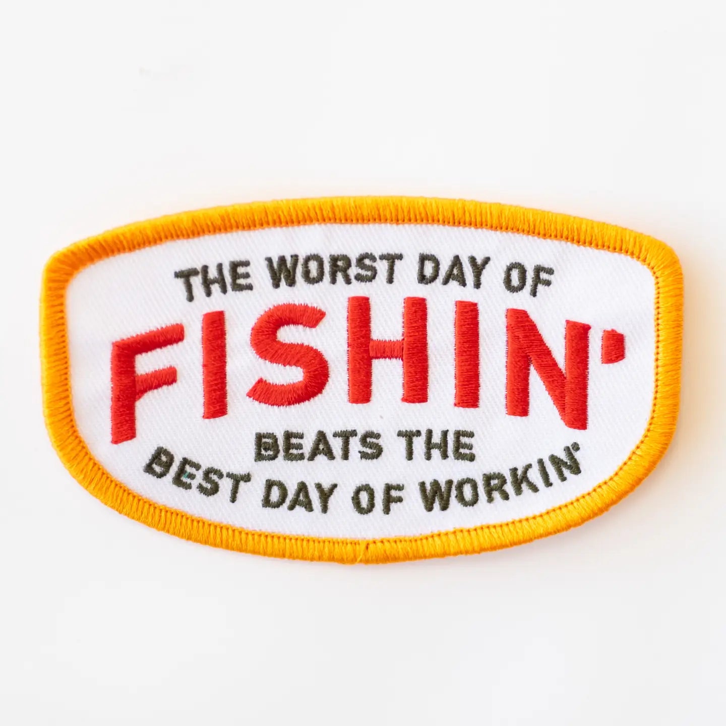 Fishin' Beats Workin' Patch