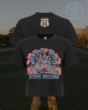 Mother Road Ladies Boxy Crop - Route 66