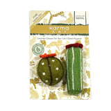 Karma Cat assorted cactus toy set packaging with two felt cactus toys