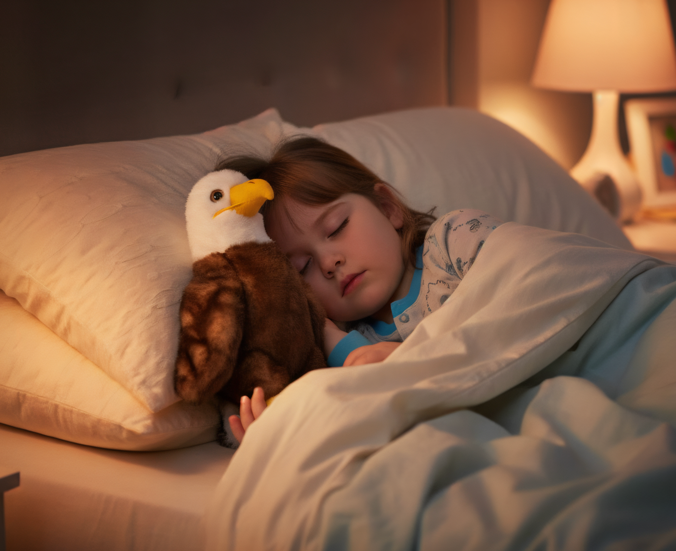 9" Wild Onez Bald Eagle Plushie