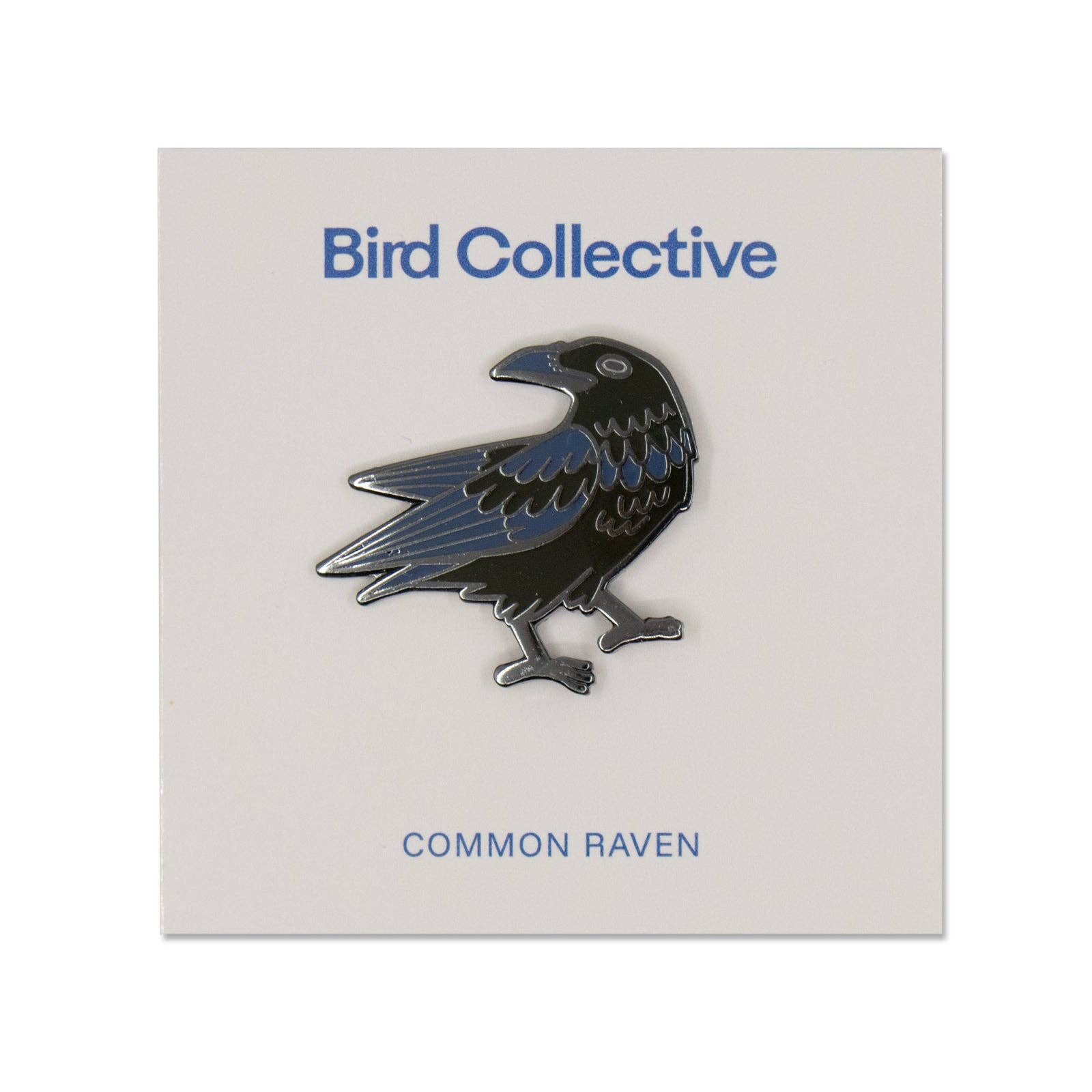 Common Raven Enamel Pin