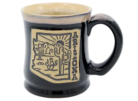 Arizona State Shape Desert Ceramic Mug