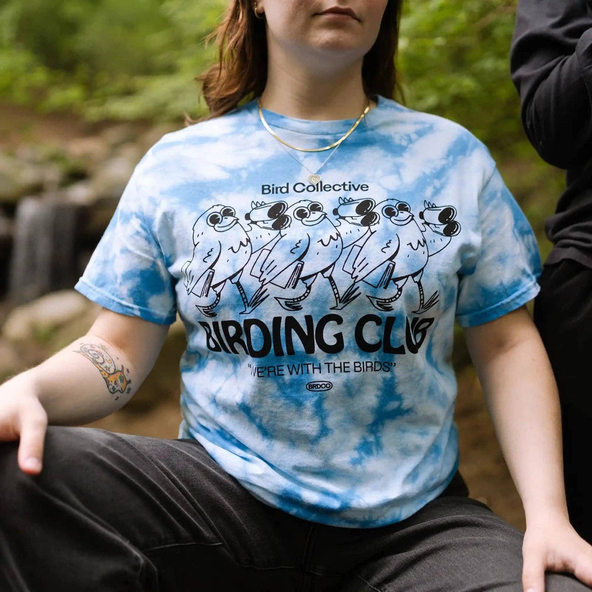 Birding Club Tie Dye Tee