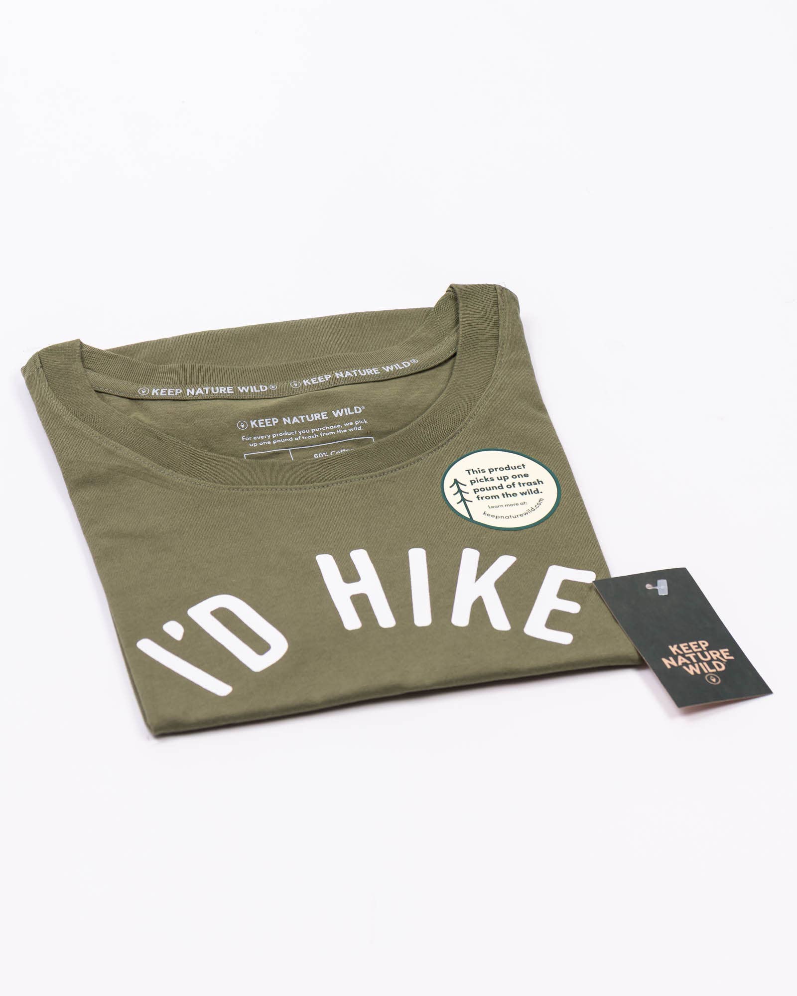 I'd Hike That Women's Muscle Tank - Olive