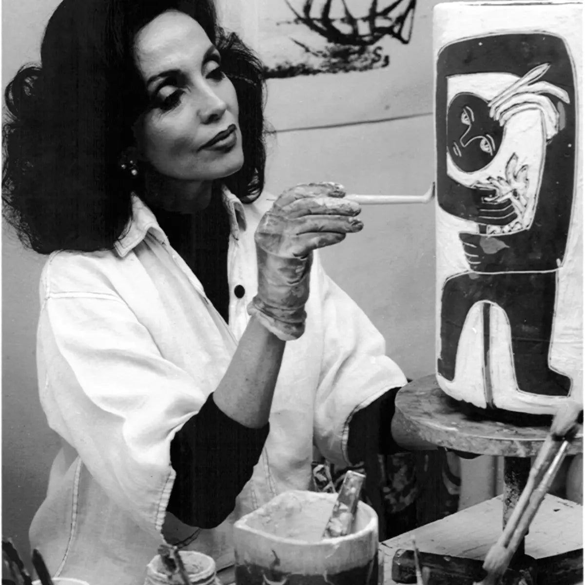 Colorful Cats Square Stoneware Mug