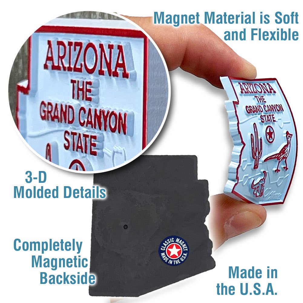 The Grand Canyon State Arizona Magnet