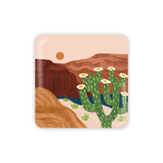Cholla in the Desert Metal Magnet