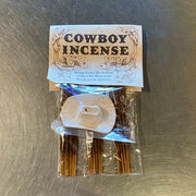 Cowboy Incense Sticks & Burner