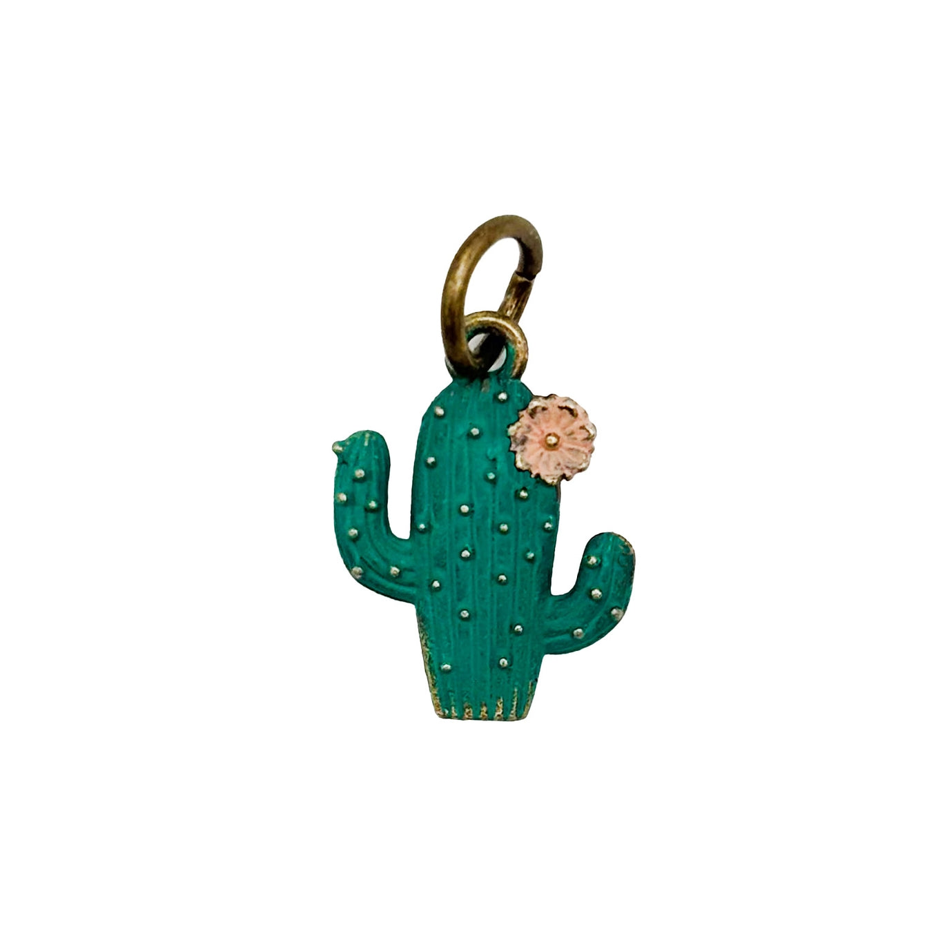 Saguaro Cactus Bloom Charm Bracelet