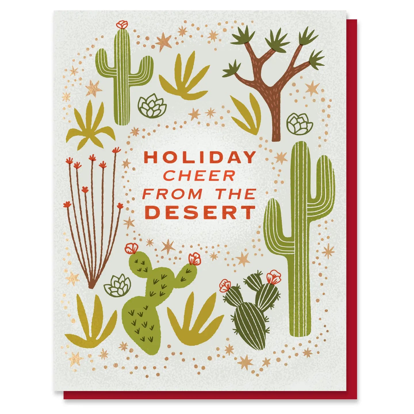 Holiday Cheer From The Desert Card