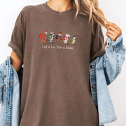 Let's Go For A Hike Embroidered Tee