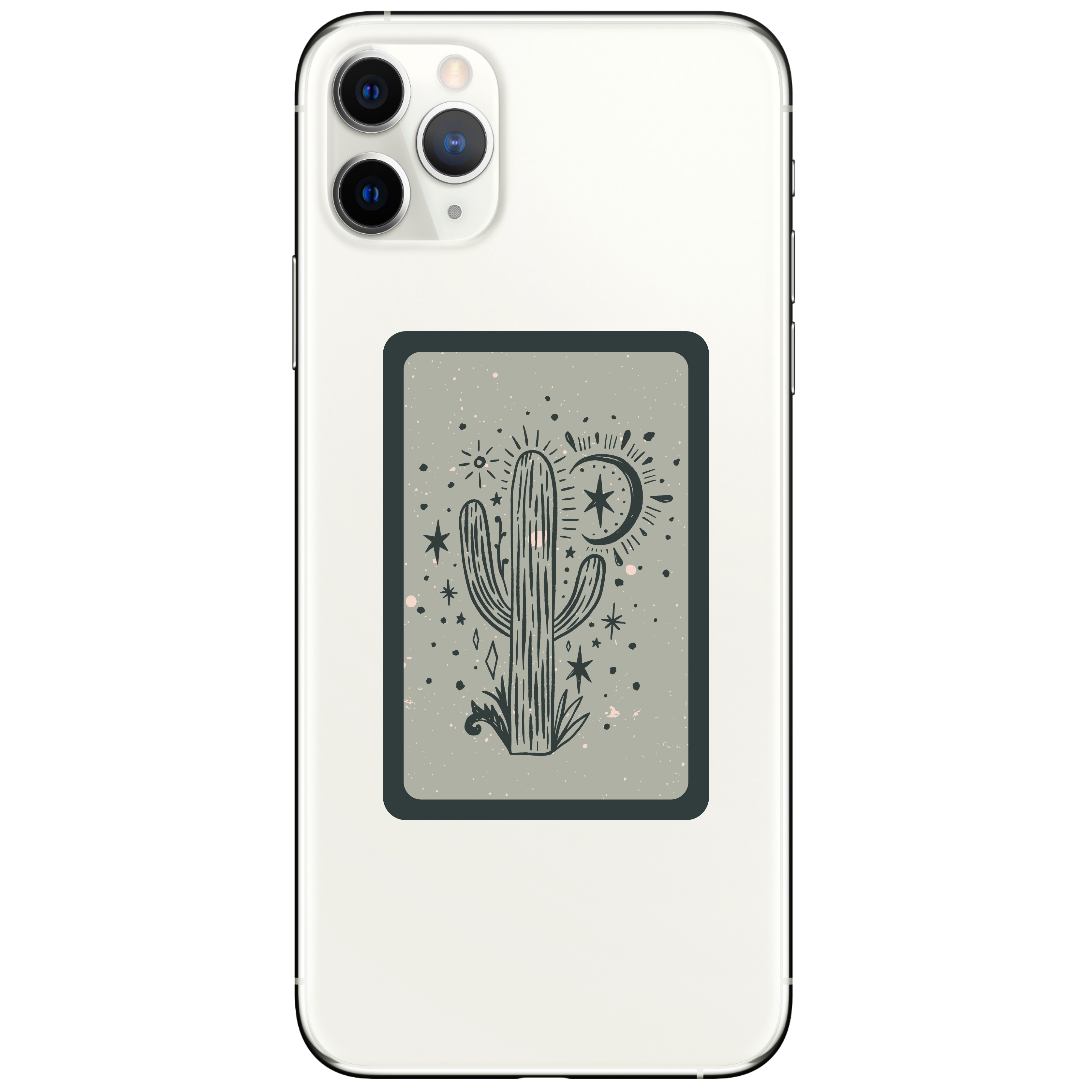 Desert Vibes at Night Sticker