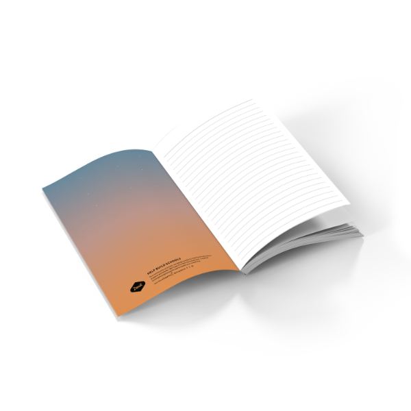 Lupines  Soft Touch Classic Layflat Notebook Journal