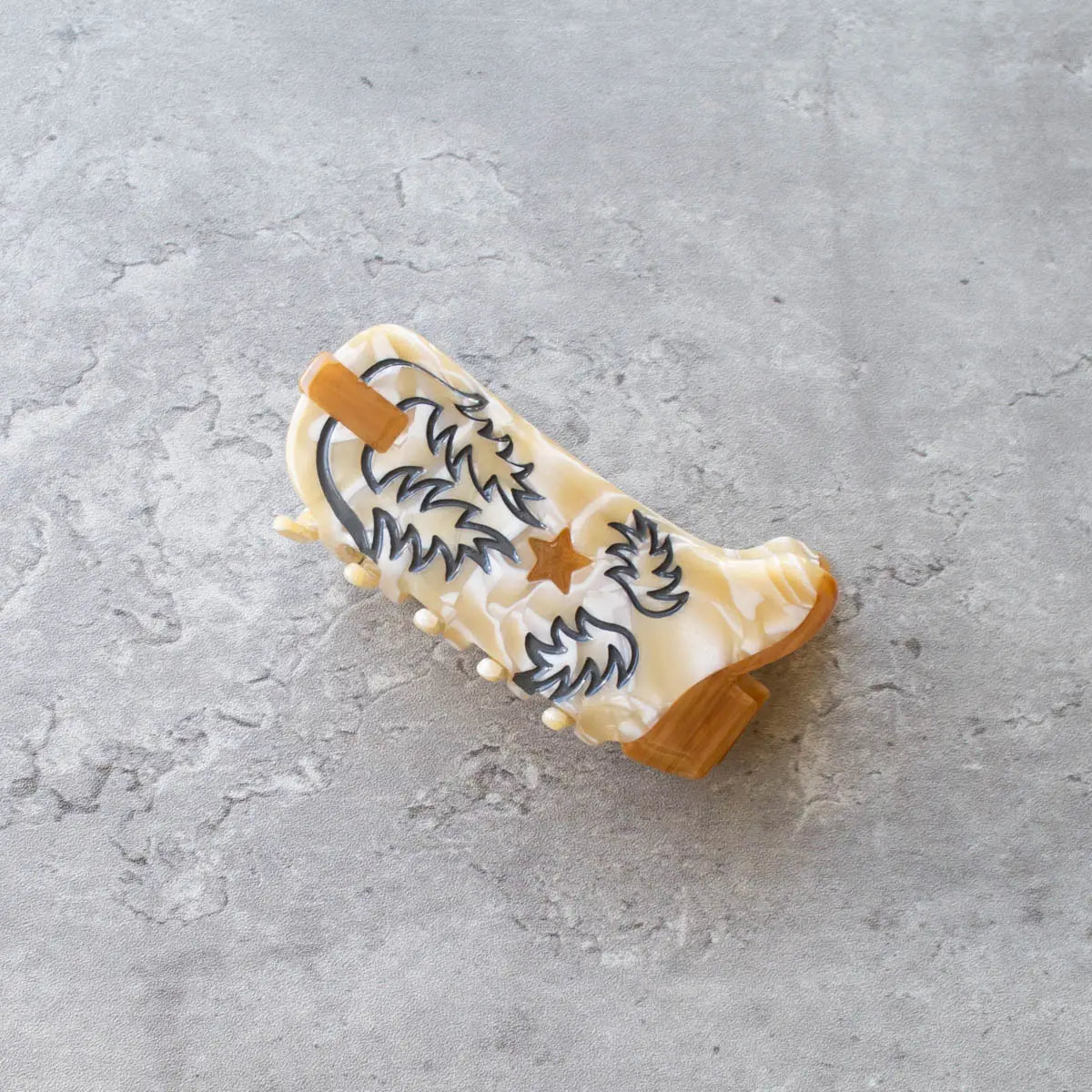 Western Cowboy Boot Claw Clip