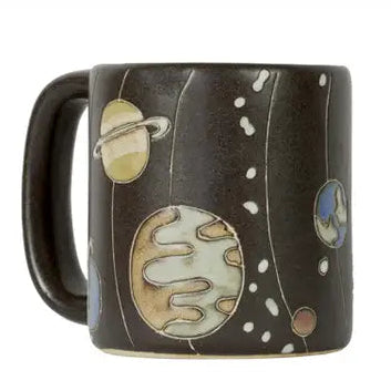 Solar System Round Stoneware Mug