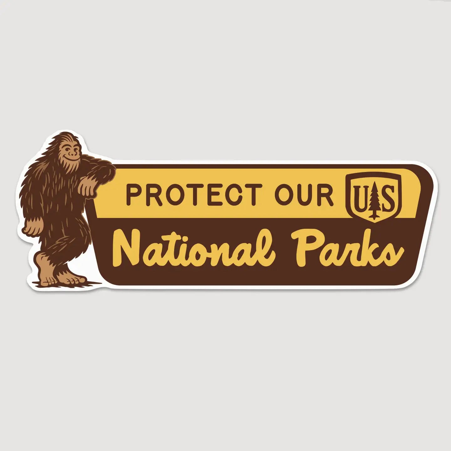 Protect Our National Parks Bumper Sticker